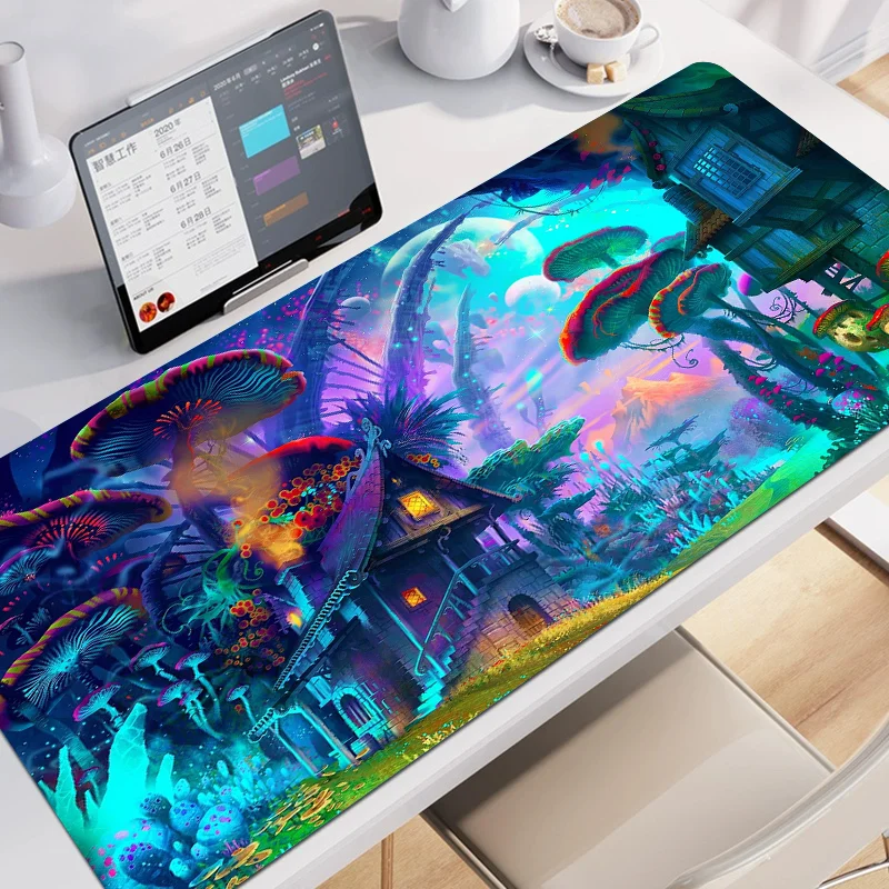 XXL Enchanted Forest Fantasy Большой коврик для мыши 40x90 см Настольный ноутбук Мини-ПК Планшет