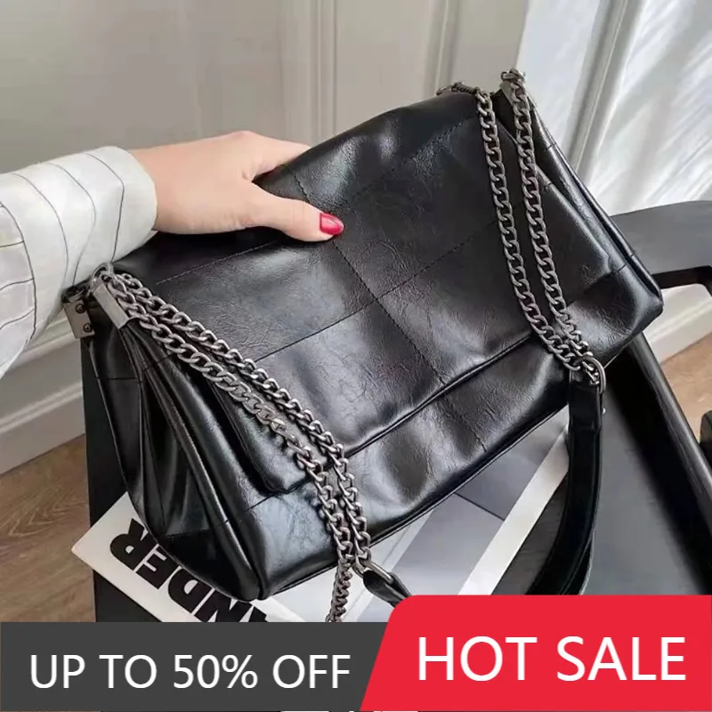 

AIOSC Luxury Purses and Handbags Women Bags Brand Designer Soft Tassel Motorcycle Bag Chic PU Leather Stylish Crossbody Shoulder