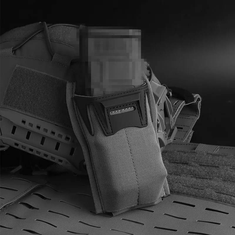 Фото Тактический подсумок для магазина 5.56 Molle, быстросъемный, одинарный, для охоты, боя, страйкбола, регулируемый, тип K, для магазинов AR 5.56 №1