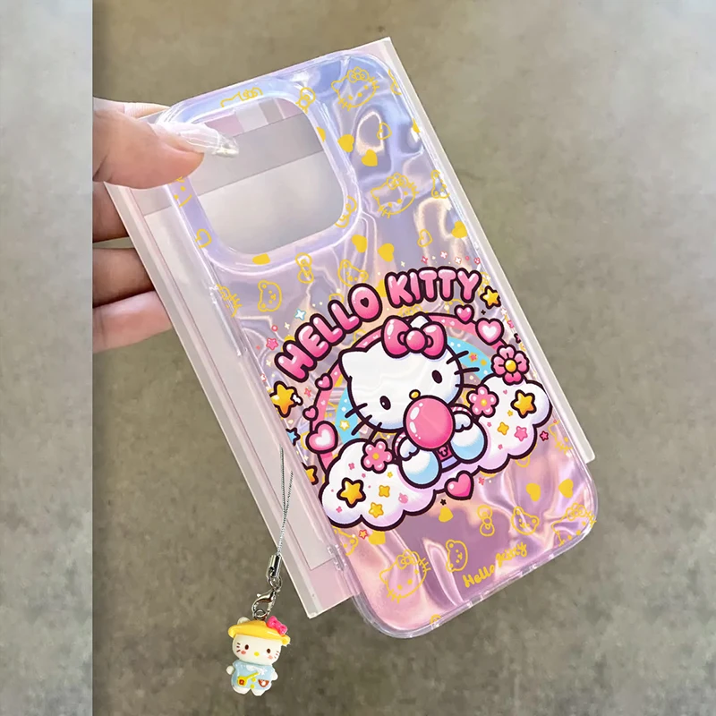 Чехол Hello Kitty Fairy для POCO X6 X5 M6 X3 M5S M4 Xiaomi Redmi A4 A3 14C 13C 12C 10C 12 13 Mi 14T 13T Pro 11 Lite Cartoon Cover