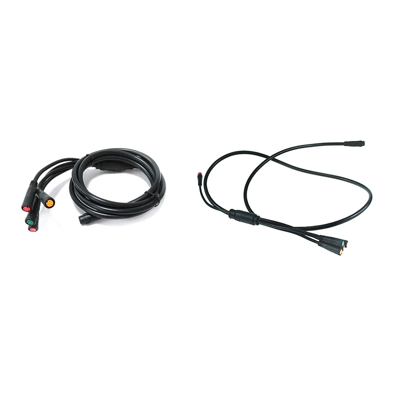 

E-Bike Extension Cord Cable Waterproof Connector For Electric Bicycle Brake Display Throttle Cycling Part