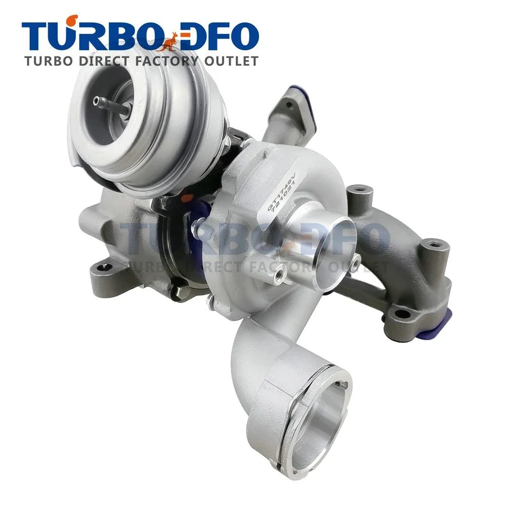 Полный турбокомпрессор MFS GT1749V для VW Bora/Golf IV 1.9 TDI 110 кВт 150 л.с. ARL 721021 -9006S 038253016 Полная