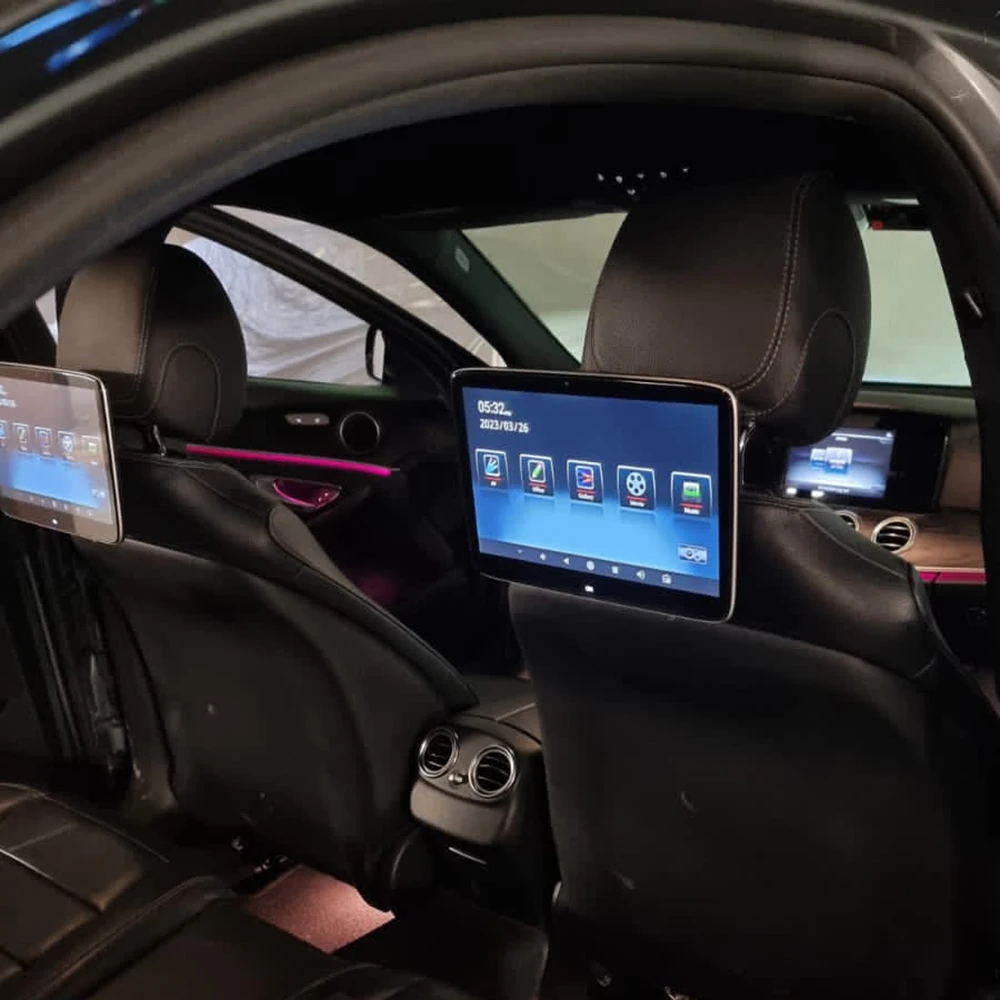 Экран телевизора на заднем сиденье для Mercedes-Benz GLE GLS Class Android, монитор подголовника с автомобильным развлекательным видеомультимедийным плеер (art.: 3920d41b15cfc) - 3920d41b15cfc