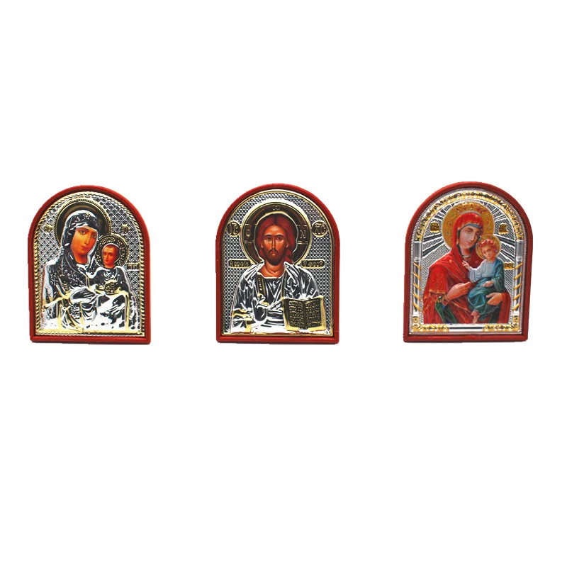 

Orthodox Icons Church Utensils Catholic Crucifix Jesus Decor Home Decoration Holy Family Virgin Mary Religious Christmas Gift