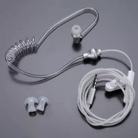 acoustic radiation protection anti radiation headphones air handsfree earphone with microphone control ear