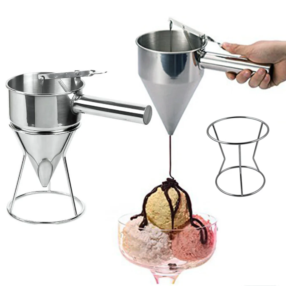 

Funnel Rack Anti Rust Stainless Steel Fish Ball Making Home Kitchen Tools