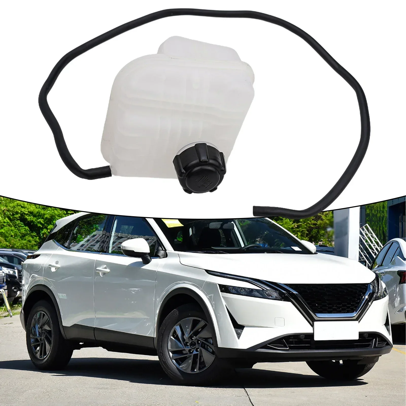 Резервуар для перелива охлаждающей жидкости двигателя Nissan Qashqai 21721-JD00B