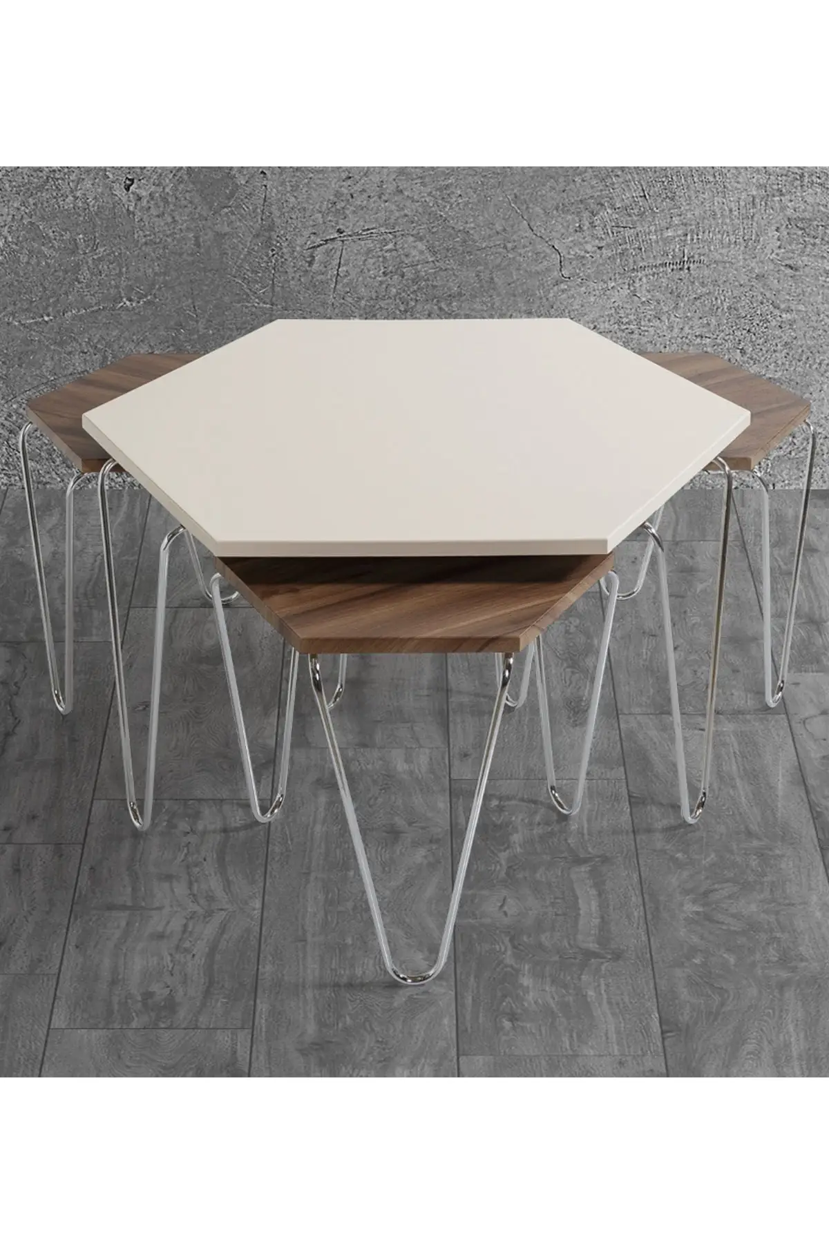 

Modern Pyramid Medium coffee table-Zigon coffee table (Set Suit) coffee tables table basse furniture living room table