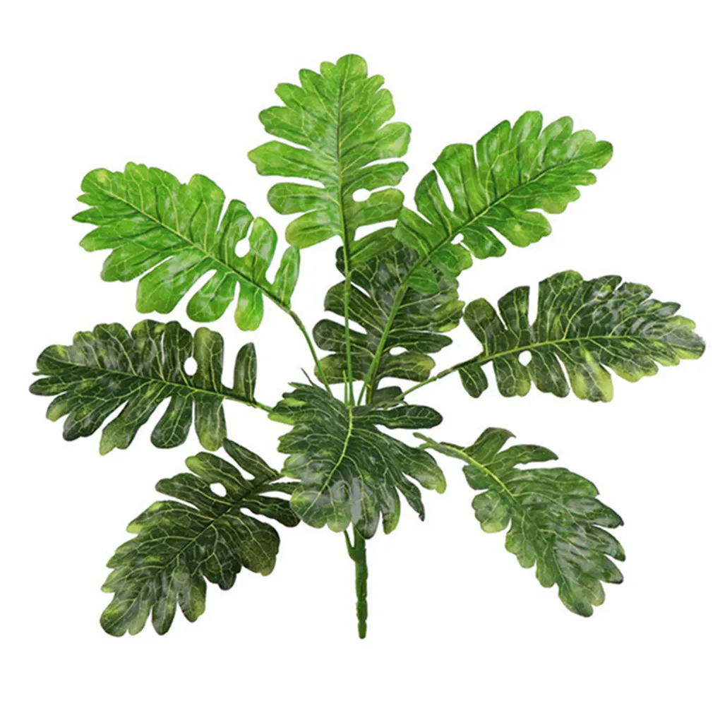 

Artificial Plant Leaves Wedding Party Event Silk Cloth Fake Leaf Home Office Plant Decor