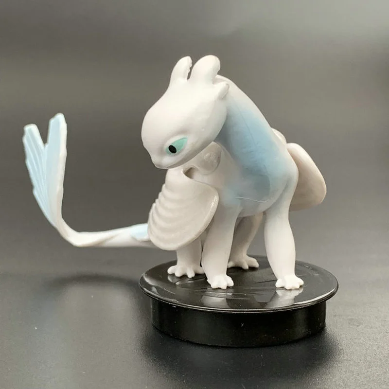 Toothless Night Fury Light Fury Action Figures Table Decorations Pendants