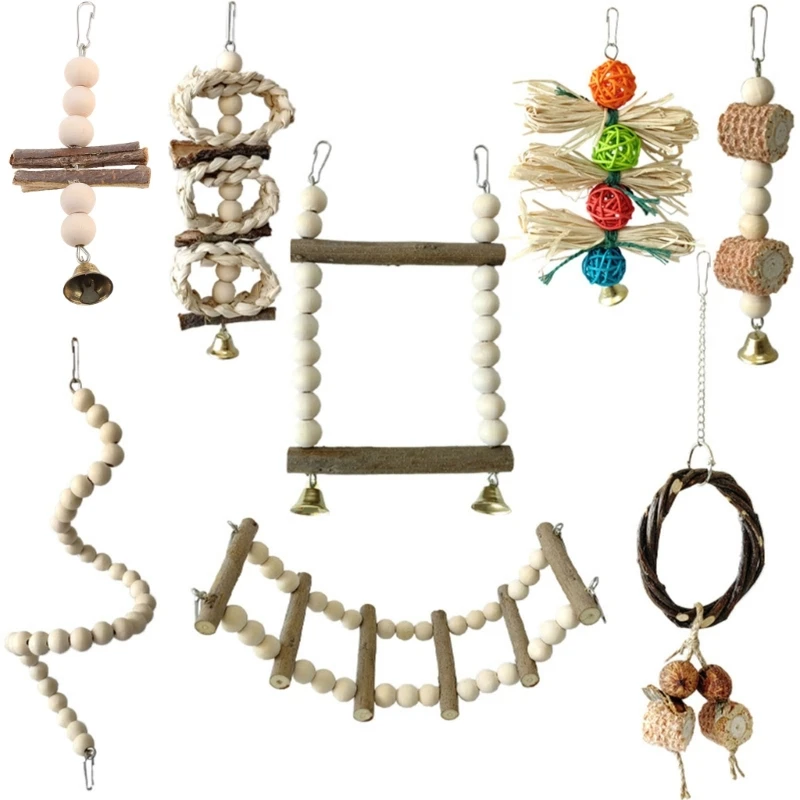 

8 шт., Шредер для лестницы, для маленьких и средних птиц