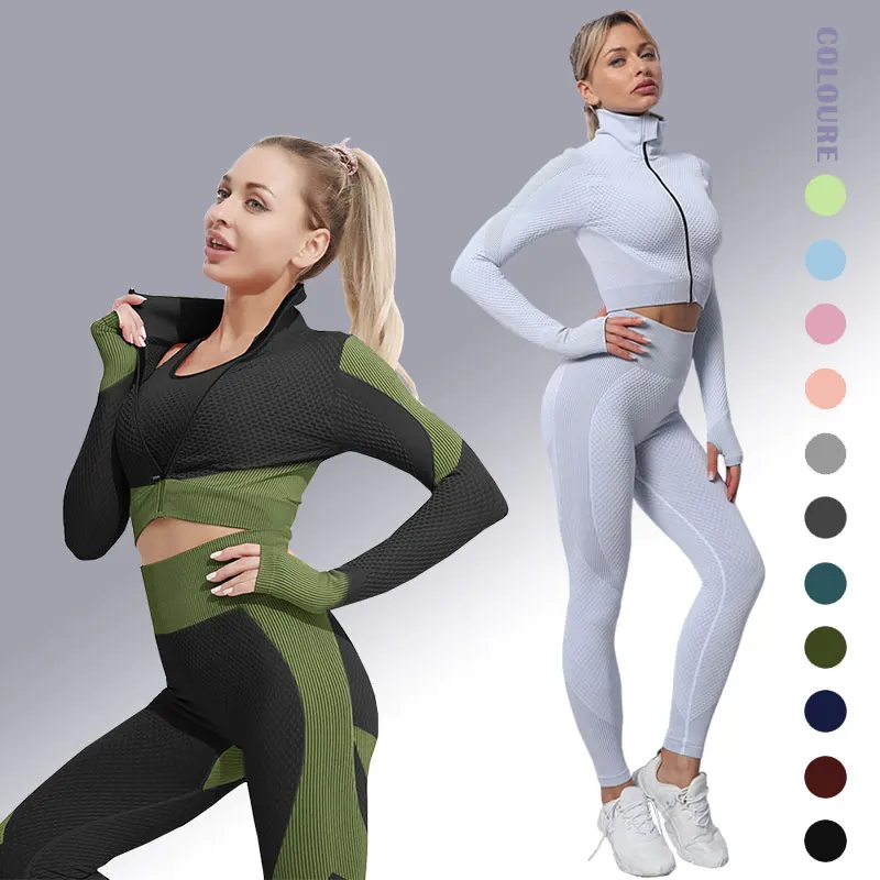 

Женские тренировочные костюмы, одежда для спортзала, спортивный бюстгальтер, бесшовные леггинсы, комплект для йоги, одежда для фитнеса, одежда для бега и атлетики, женский спортивный костюм