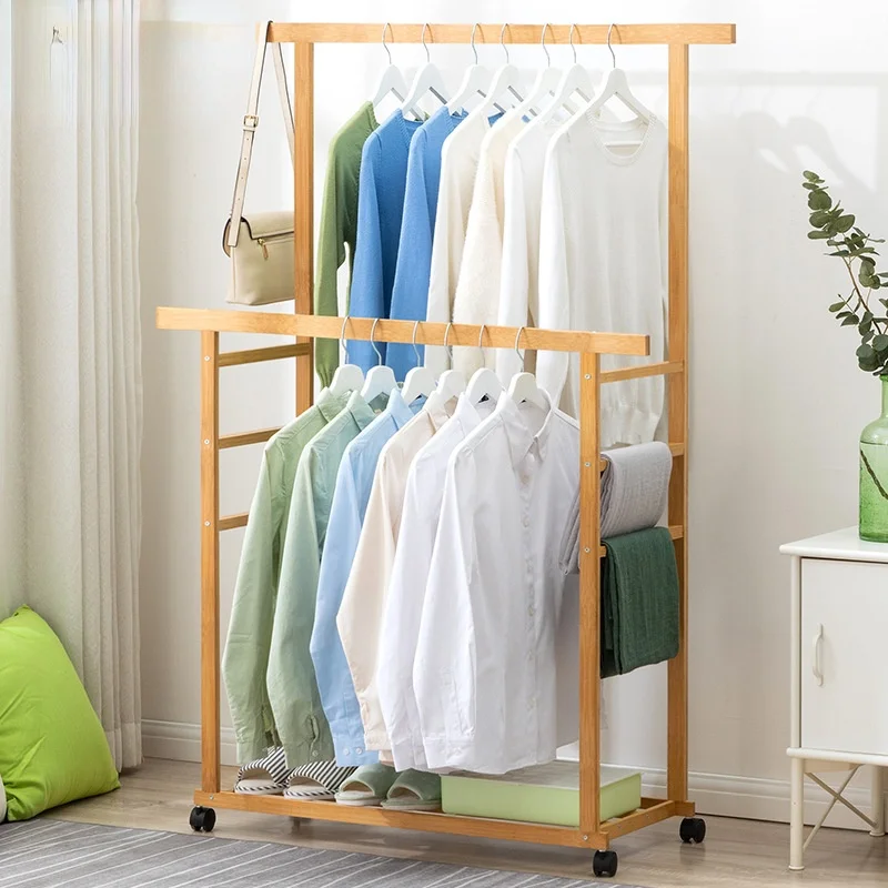 

Floor-standing coat rack living room furniture drying rack