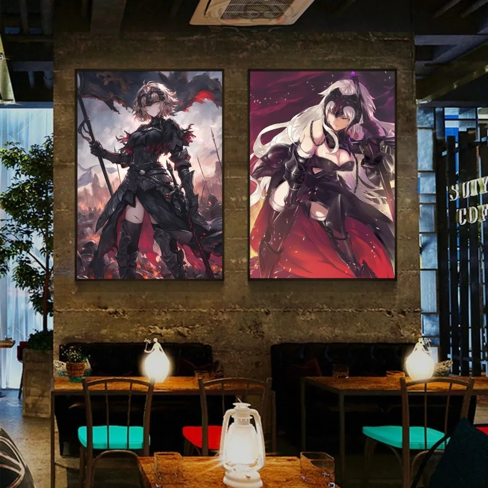 Плакат F-Fate J-выполненный в стиле дуги наклейки декор для игровой комнаты подарки