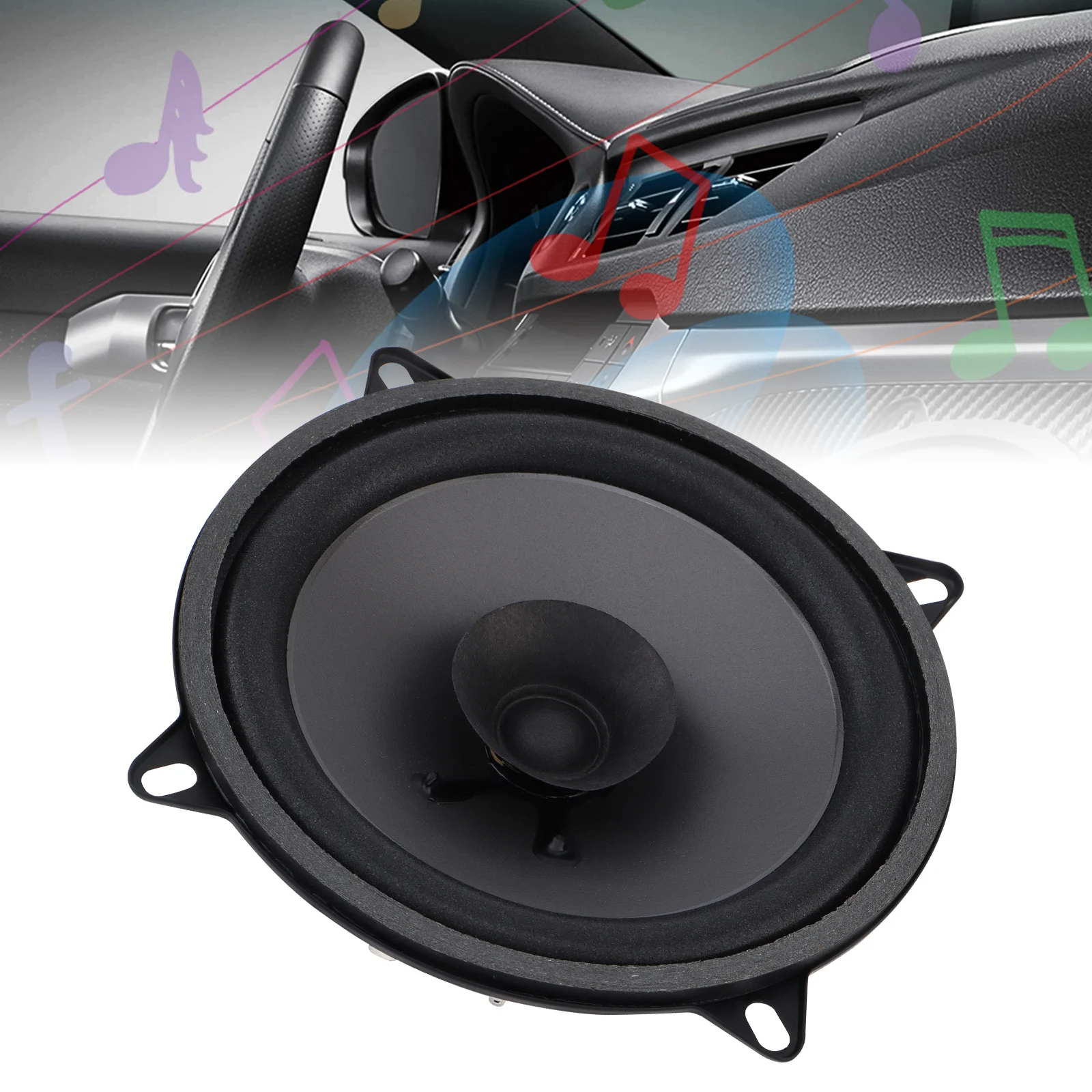 5-дюймовый 400 Вт универсальный автомобильный Hi-Fi коаксиальный динамик двери