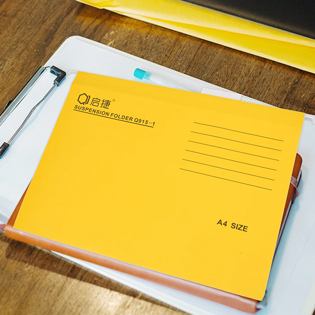 10-шт папка папки для файлов подвесные портативные квитанции утолщенные