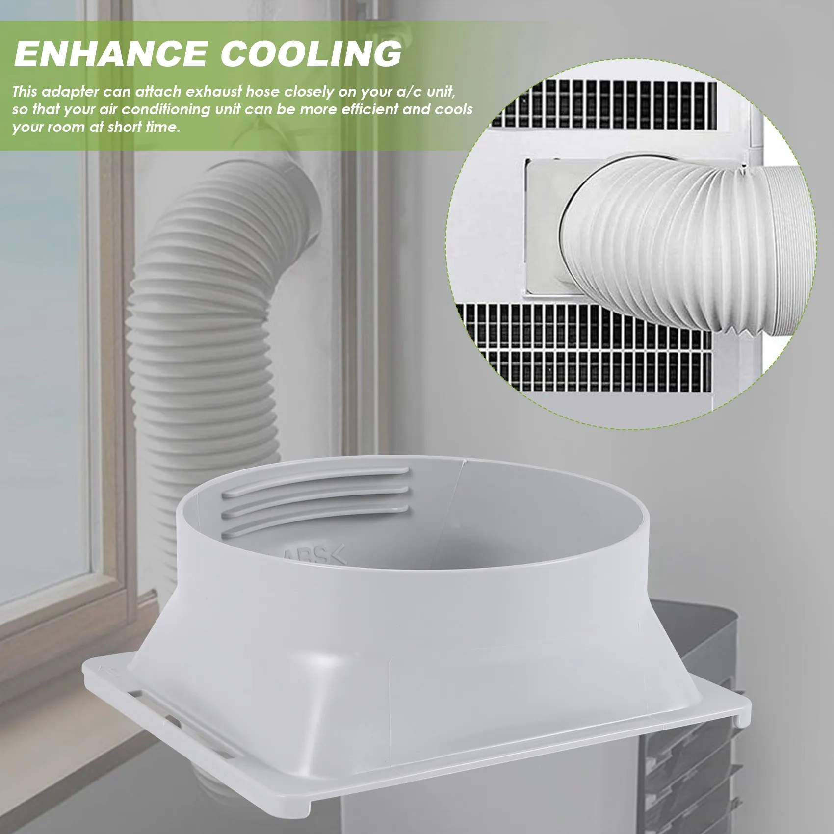 Портативный соединитель для выхлопного шланга кондиционера переходник окон