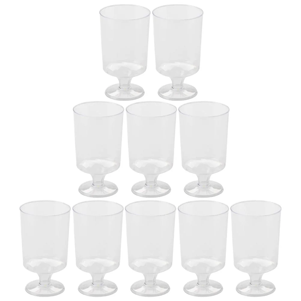 

30pcs Dessert Sampler Stem Cups Footed Pudding Cup Cup Clear Tulip Sundae Cup Beverage Goblets