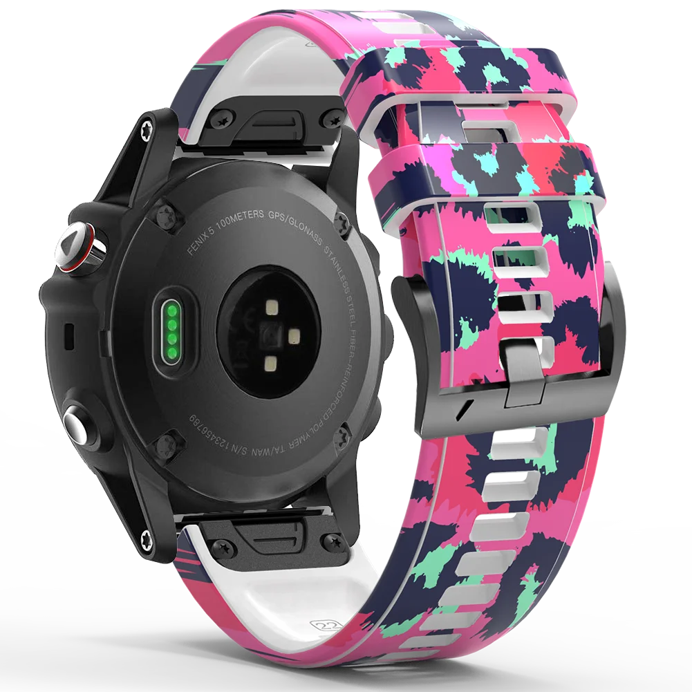 Фото Ремешок Quickfit 26 мм/22 мм для Garmin Fenix 8 7X 7 pro 6X 6 pro 5X 5 plus Epix 2/Epix pro 2 51 мм 47 мм 965 955 Браслет-браслет №3