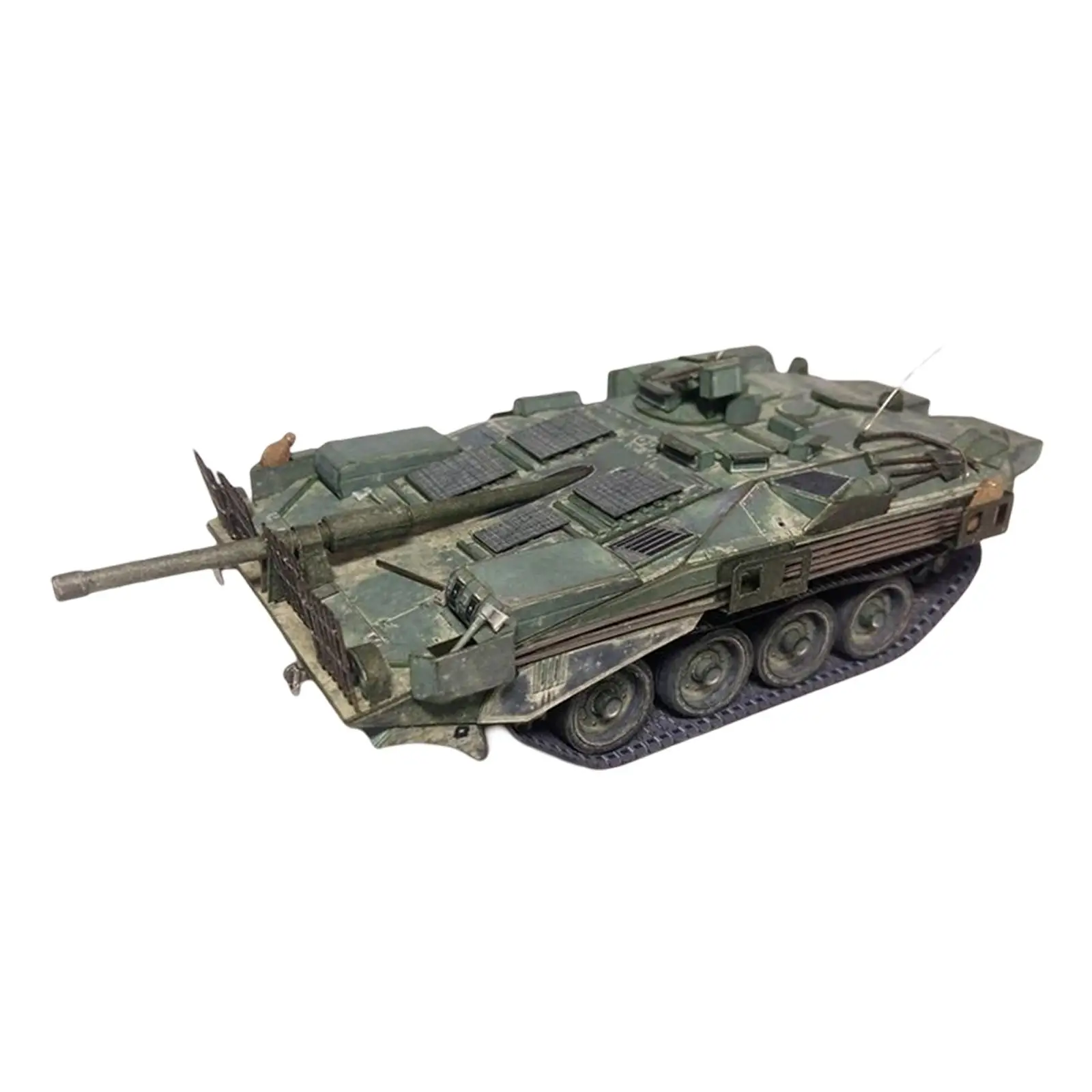 

1:35 Tank Model Collectibles Ornament DIY Assemble Toy Cardboard Paper Model Kit Tabletop Decor for Adults Best Gifts Boys Kids