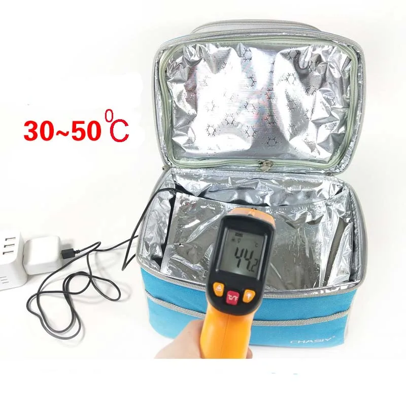 5V Portable USB Heating Plate for Food Warmer Lunch Box,Use for Electric Heated Lunch Bag,DIY Bento Food Warmer in Office,Travel