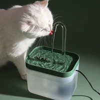 automatic 1 5l cat water fountain filter indoor usb electric mute cat drink bowl pet drinking dispenser drinker for cat supplies