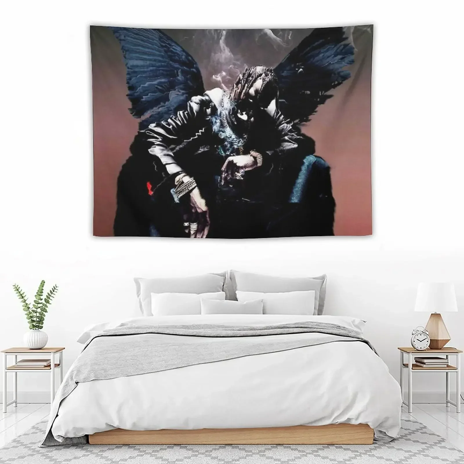 Трэвис птицы в ловушке петь маккноу гобелен украшение для комнаты милый улицы