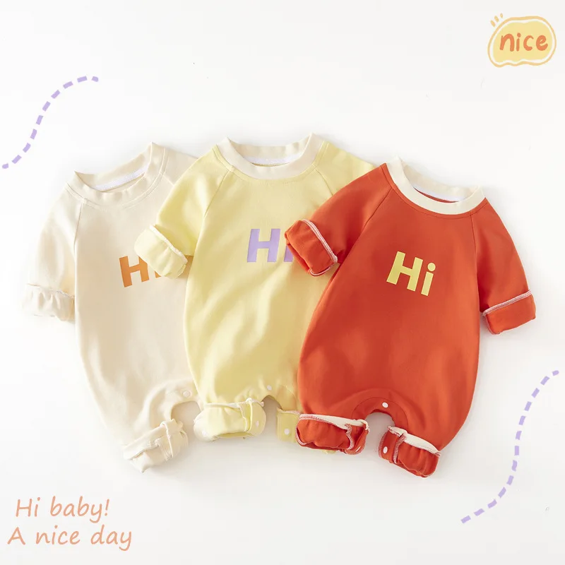 

Детский цельный свитер с изображением смайлика с длинными рукавами, весенний свитер для мальчиков и девочек, хлопковые детские толстовки, костюмы