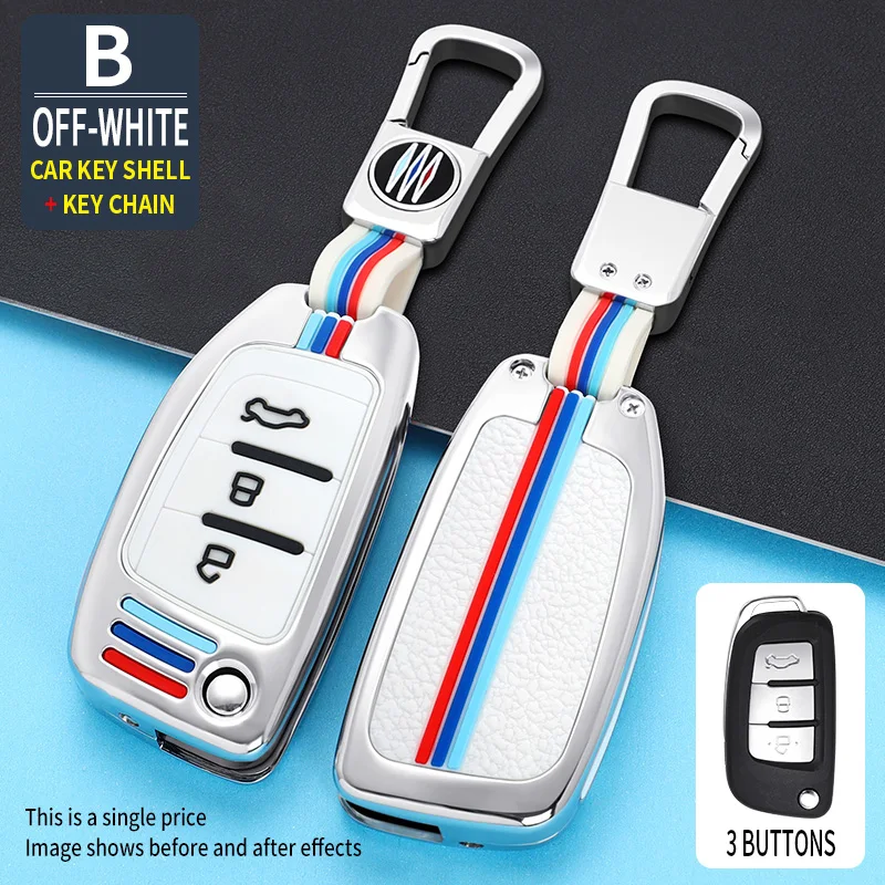 

Car Key Case Cover Protect Folding Car Key For Geely Emgrand EC7 EC718 EC715 Global Hawk GX7 5 colors Accessories car styling