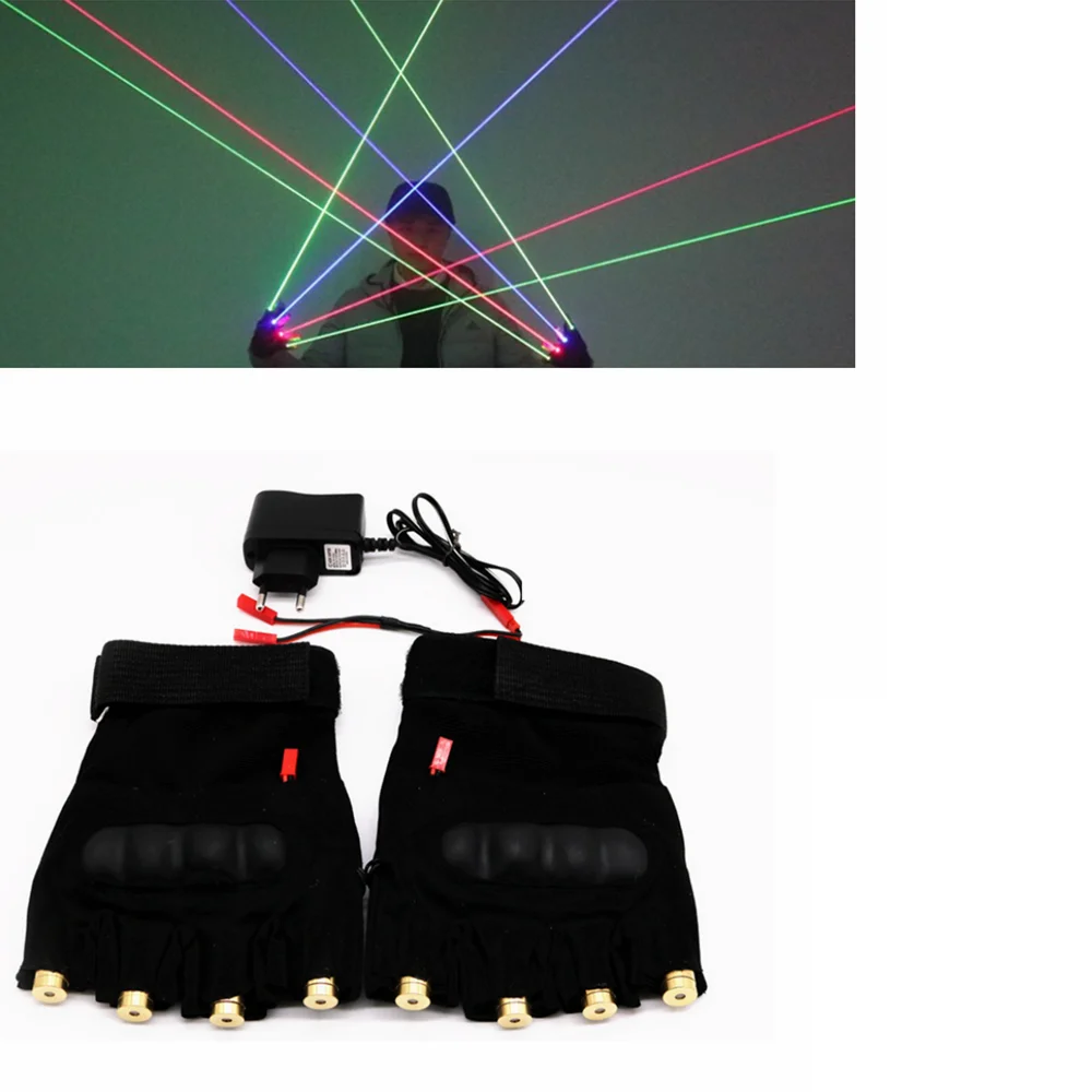 

2+Green+Red+Blue Laser Gloves Laser Gloves Bar Jumping Glow