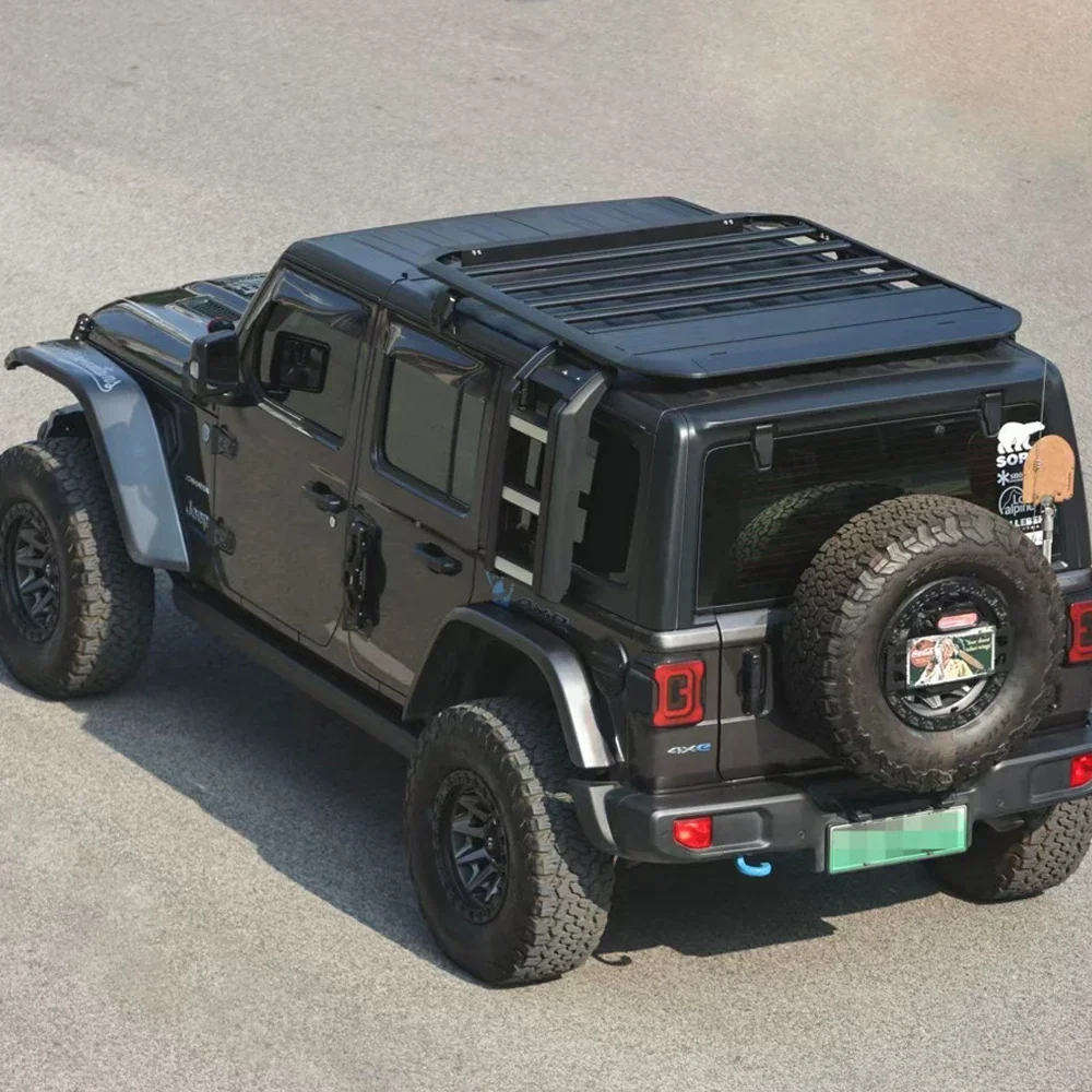 Новейший багажник на крышу из алюминиевого сплава для Jeep Wrangler JK 2007-2017 и JL 2018+ JL1270