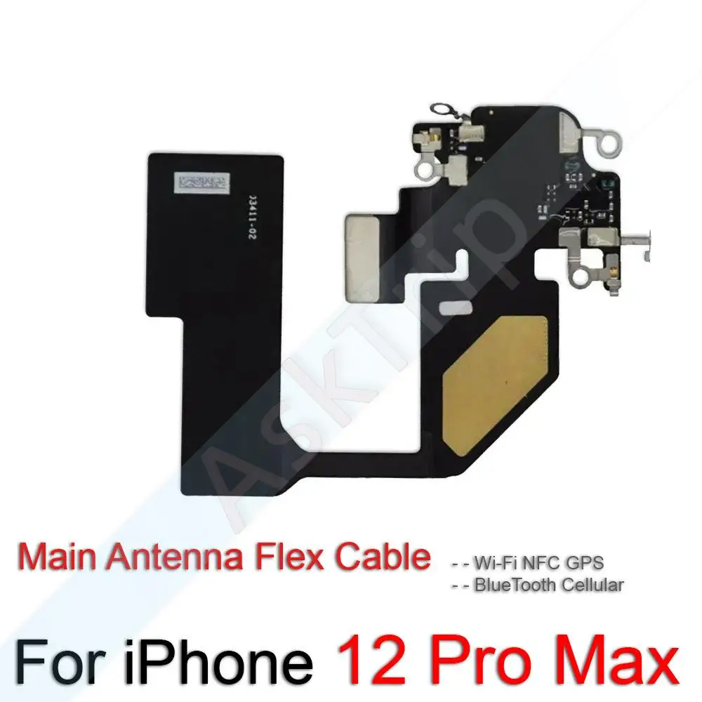 Оригинальный Bluetooth NFC Wifi чехол GPS Сотовая Антенна Flex для iPhone X Xs XR 11 12 Pro Max Мини