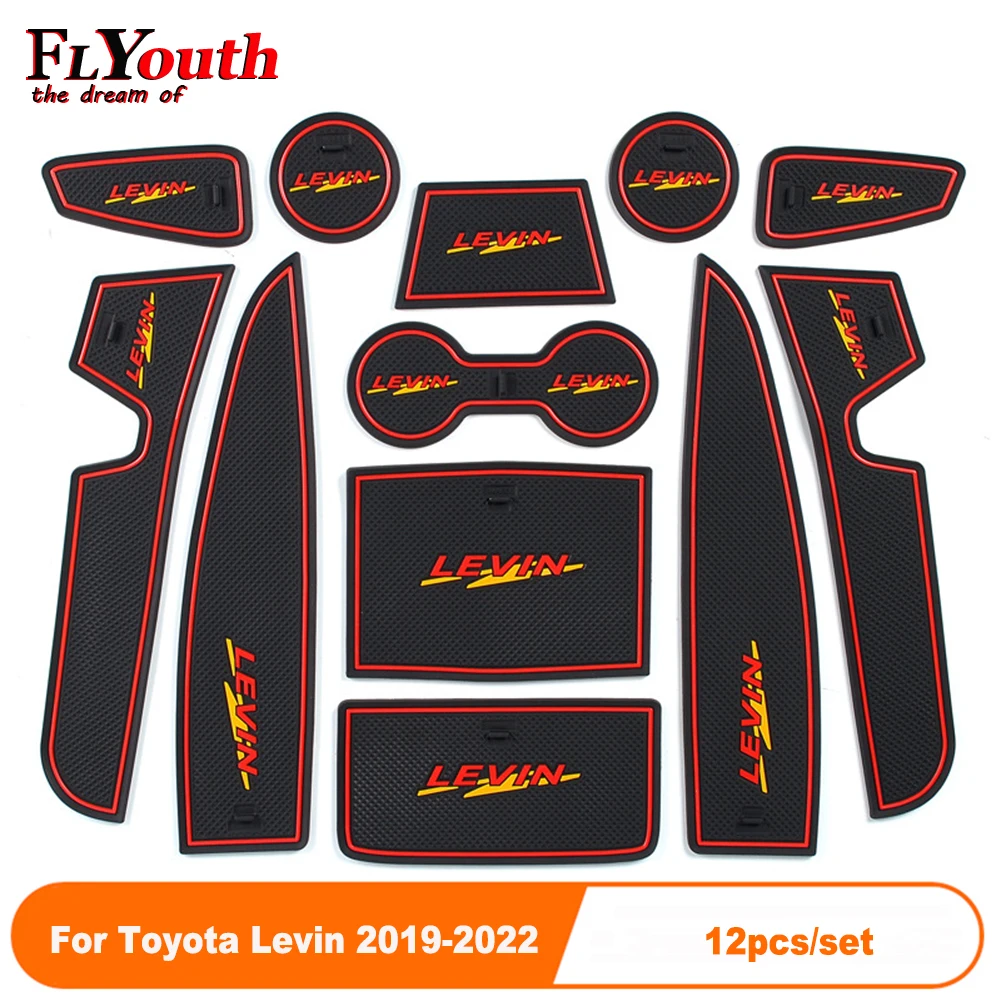 Коврик для паза двери автомобиля Toyota Levin 2019-2022 автомобильный Противоскользящий