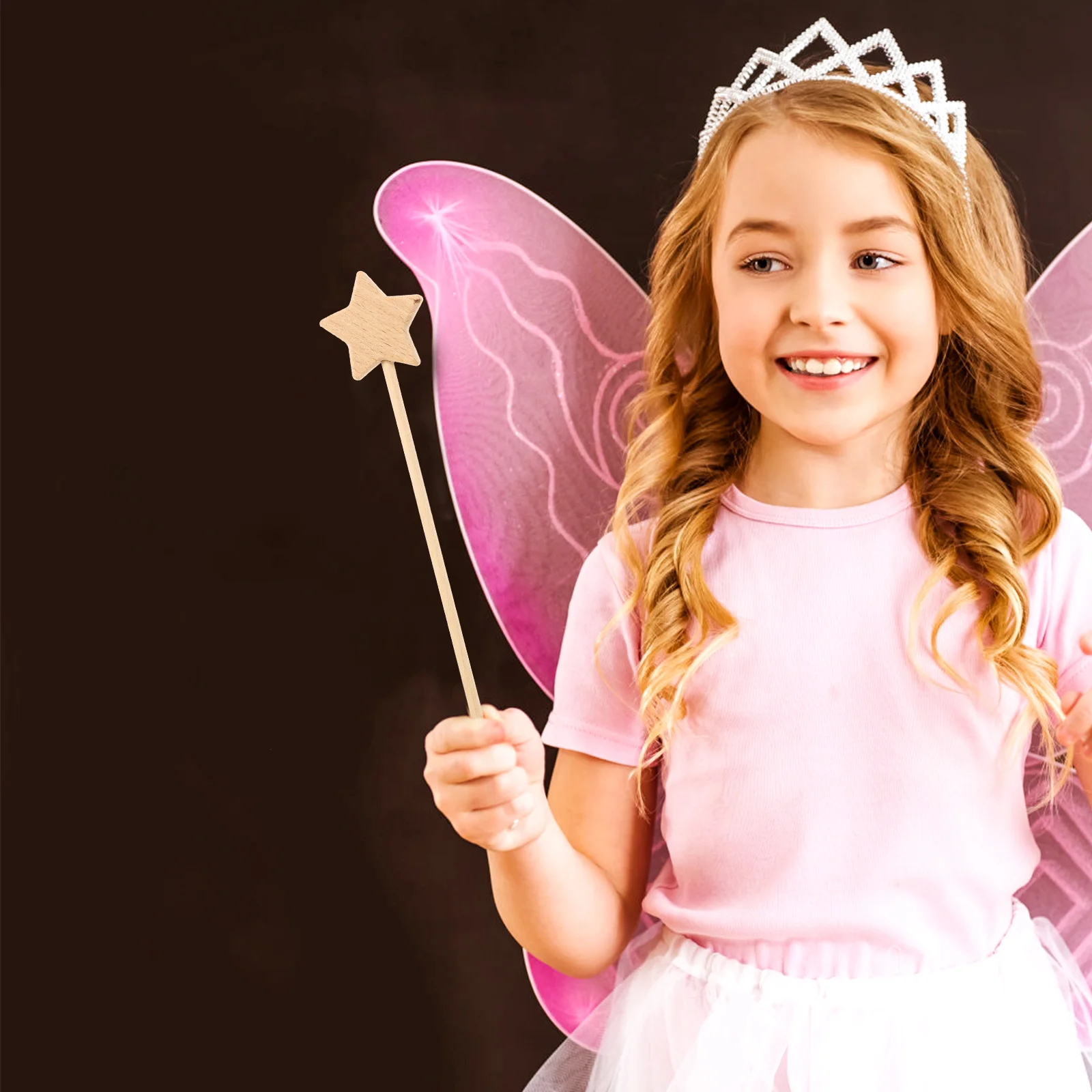 3 шт. сказочная палочка игрушки для девочек палочки незавершенные деревянные