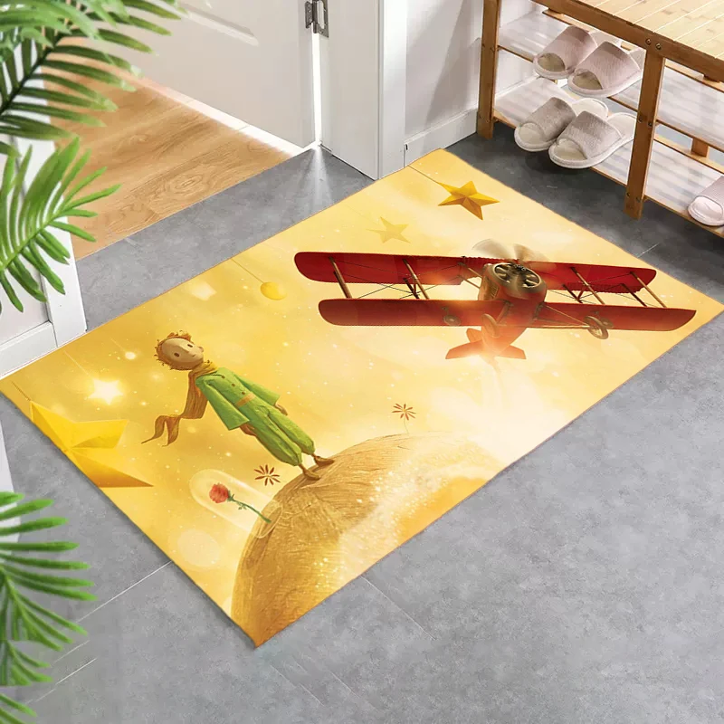 

Аниме коврики Little Prince, Придверный коврик для спальни, гостиной, коврики для входа в дом, коврик для спальни, приветствуется сделка, индивидуальный ковер