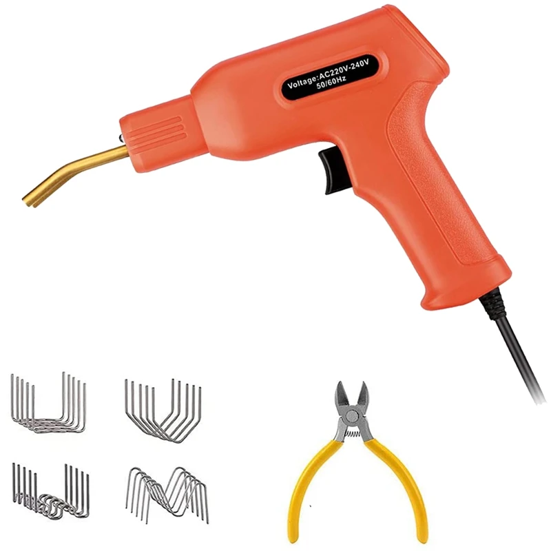 

Plastic Welding Machine, 50W Hot Stapler With 200 Pieces Welding Nail Welding Machine For Car Bumper Repair EU Plug