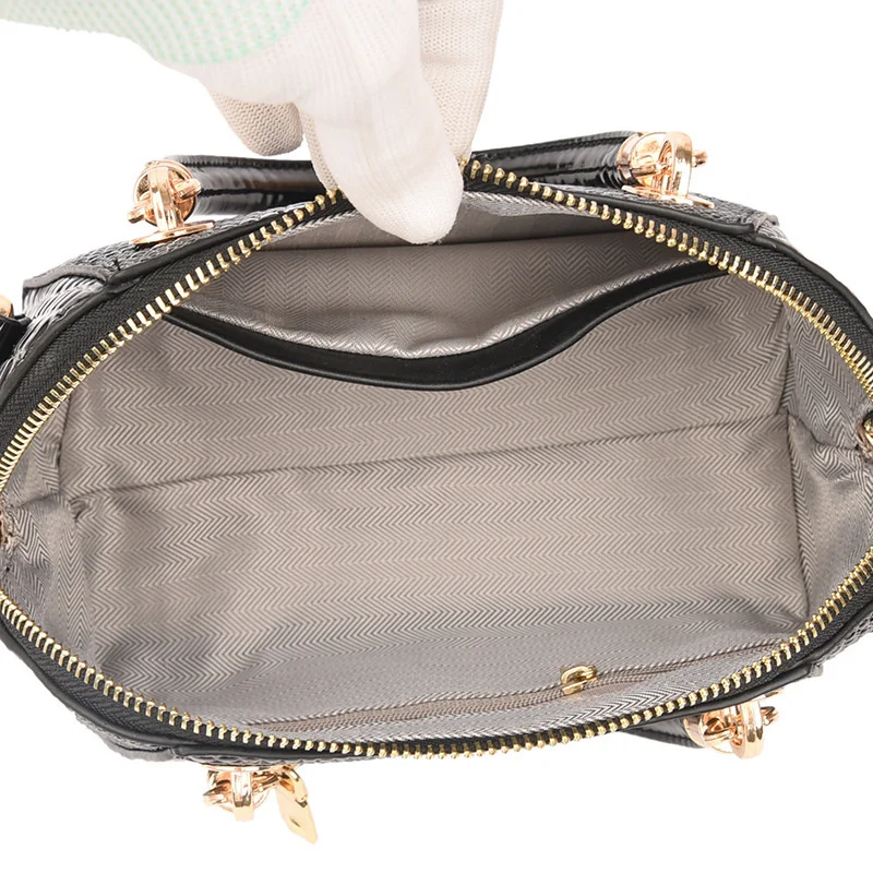 luxury designer ladies handbag crocodile pattern women tote oblique bag european and american style messenger shoulder large sac free global shipping