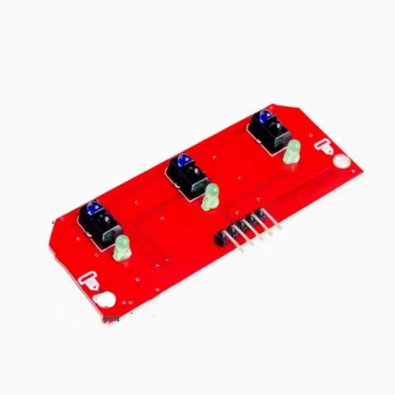 Фото 1 шт. инфракрасный светоотражающий датчик TCRT5000, 3-позиционный модуль отслеживания/слежения, линейный патруль, предотвращение препятствий, автомобильный робот, сенсорный модуль №3