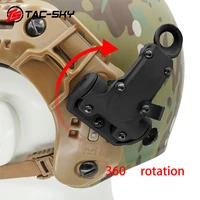 tac sky rac sports helmet adapter tactical airsoft mlok rail mount accessory compatible with mlok rail helmets and rac headsets