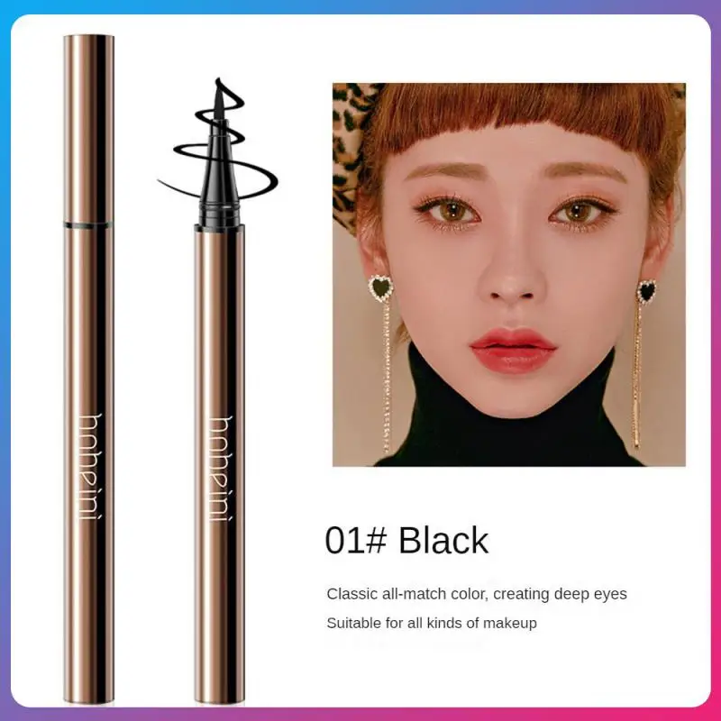 

Smooth Lines Waterproof And Durable Not Easy To Take Off Makeup Does Not Faint Anti Pollution Eyeliner Pen Enduring Effect