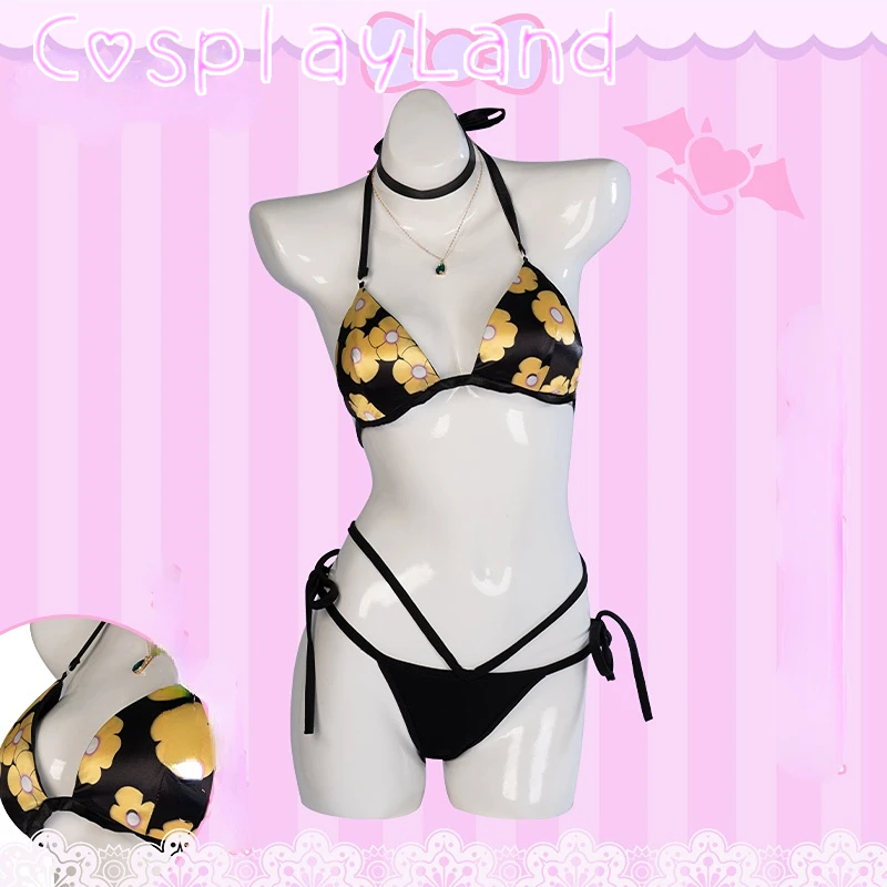 

【Size XS-XXXL 】Anime My Dress Up Darling Cosplay Kitagawa Marin Swimsuit Bikini Cosplay Costume My Dress-Up Darling Swimwear