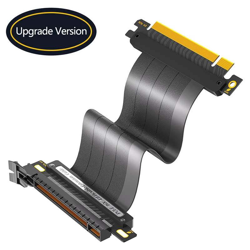 20 см 180 градусов высокоскоростной PCIE 4 0 X16 Удлинительный кабель экранированный