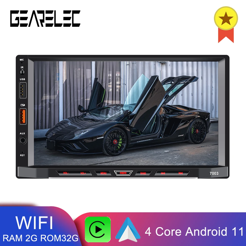 

Автомагнитола 2 Din, Android 11, ОЗУ 2 Гб, мультимедийный проигрыватель для Nissan, Hyundai, Kia, Toyata, Chevrolet, Ford, Suzuki, Mitsubishi