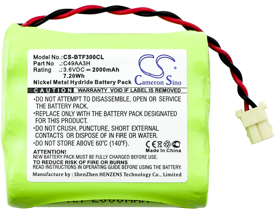 cameron sino cordless phone replacement ni mh battery 2000mah for c49aa3h att freelance 1 freelan free tools free global shipping