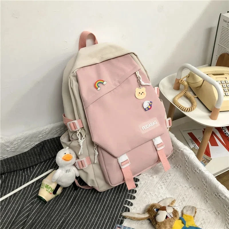 

Dropshipping large capacity female travel shoulder bag cute girls' school backpack backpacks for children school bags