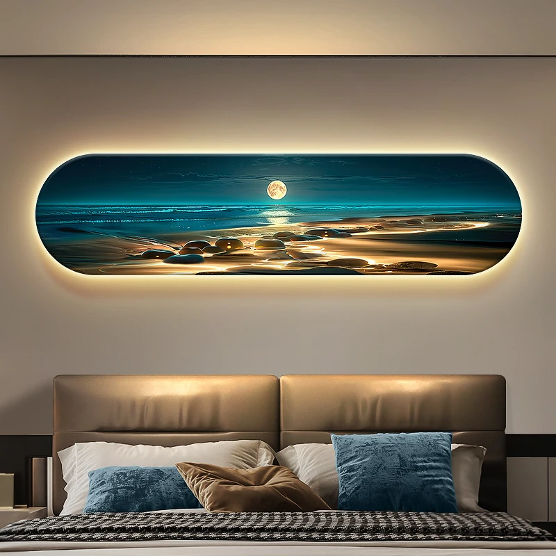 Настенный светильник JIAYOOR с океанскими волнами