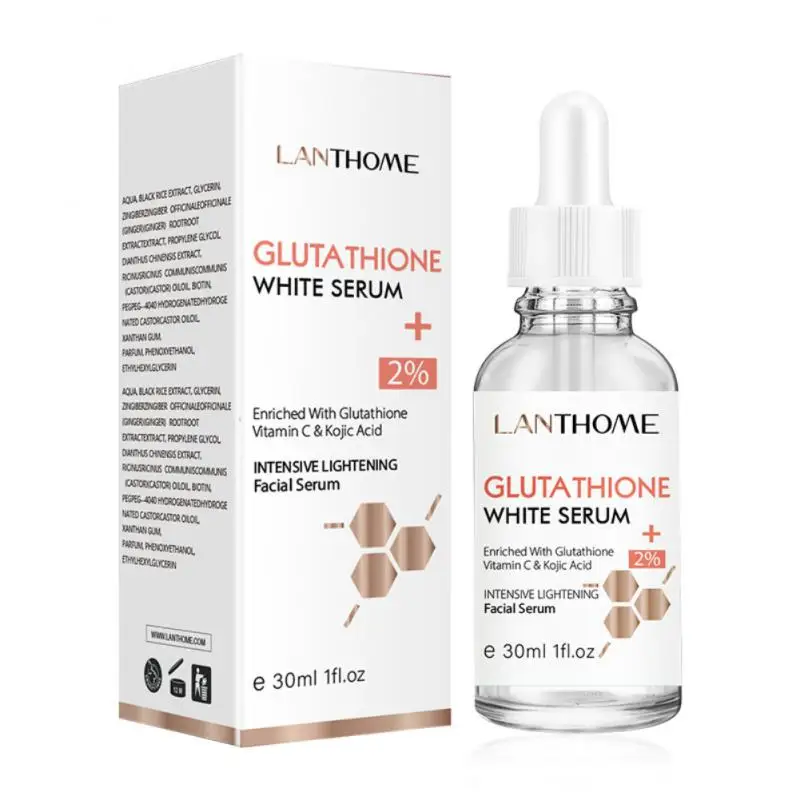 

30ml Face Serum Glutathione Delicate Pore Brightening Essence Fade Fine Lines Anti-wrinkle Anti-aging White Essence Cosmetics