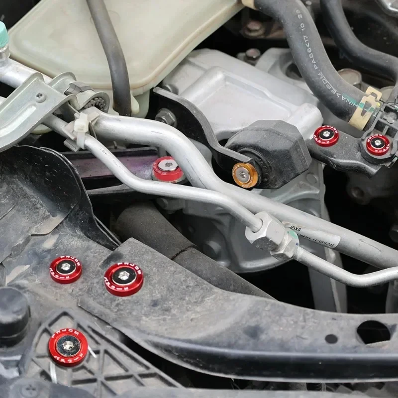 Jdm M6 Алюминиевые Вогнутые Болты Набор Модификаций Автомобиля Крепление