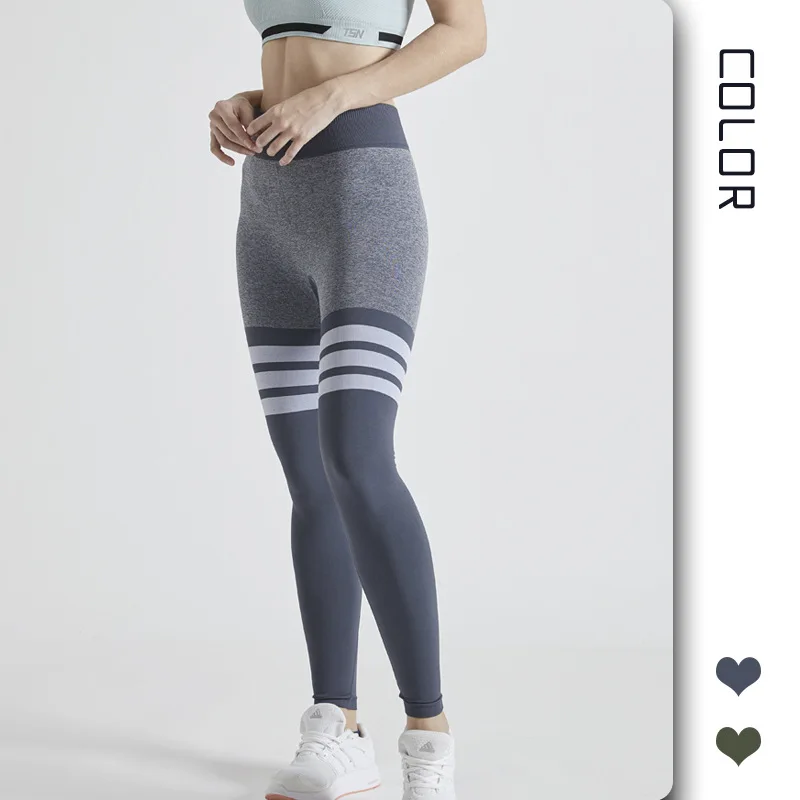 

Весенне-летние спортивные женские облегающие Модные Простые обтягивающие укороченные штаны для йоги с высокой талией