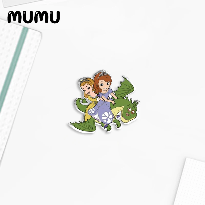 2024 новая София первая булавка на лацкан Акриловые Броши принцессы ручная работа